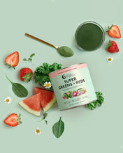 Load image into Gallery viewer, Super Greens + Reds Watermelon Strawberry 300g