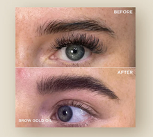 Load image into Gallery viewer, Brow gold nourishing brow oil 5ml