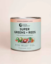 Load image into Gallery viewer, Super Greens + Reds Watermelon Strawberry 300g
